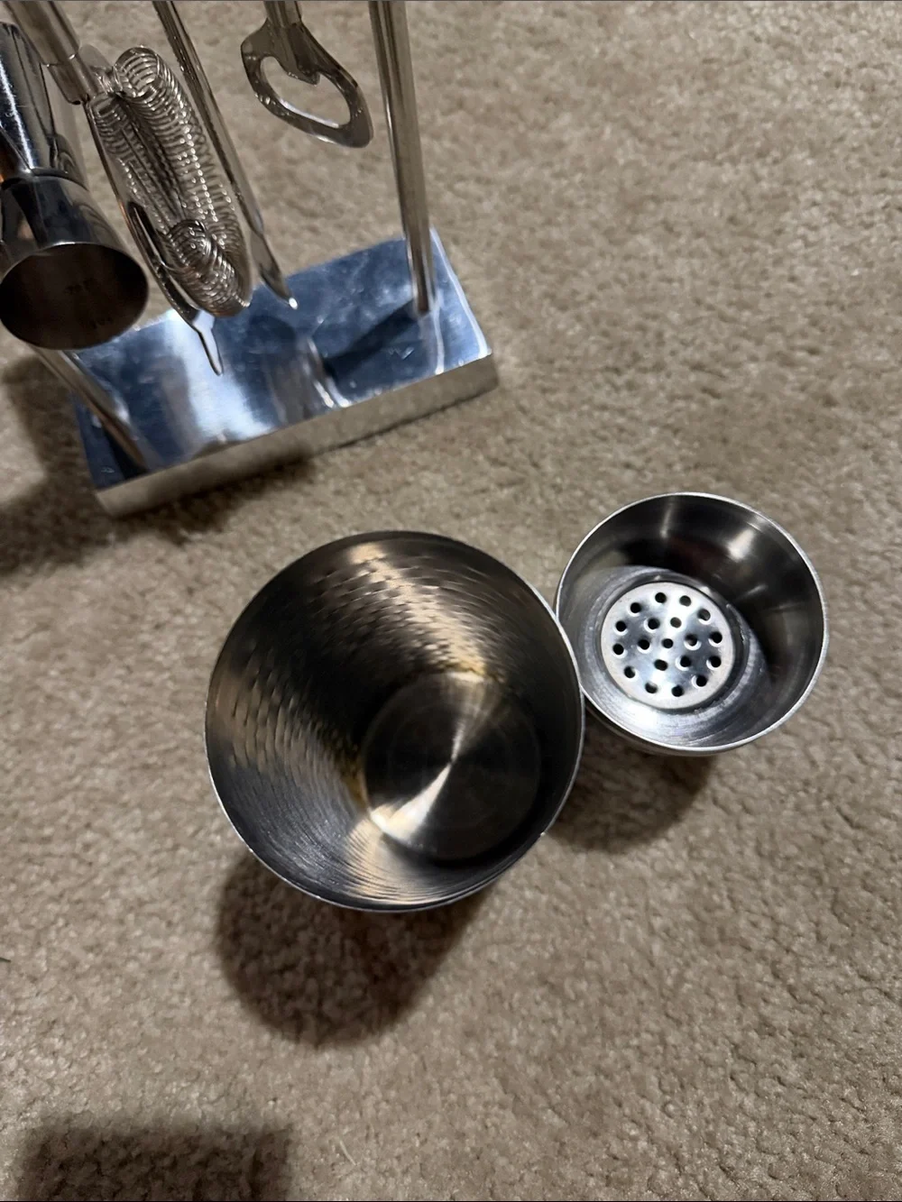 Target Silver Stainless Steel Cocktail Bar Tool Set with Shaker